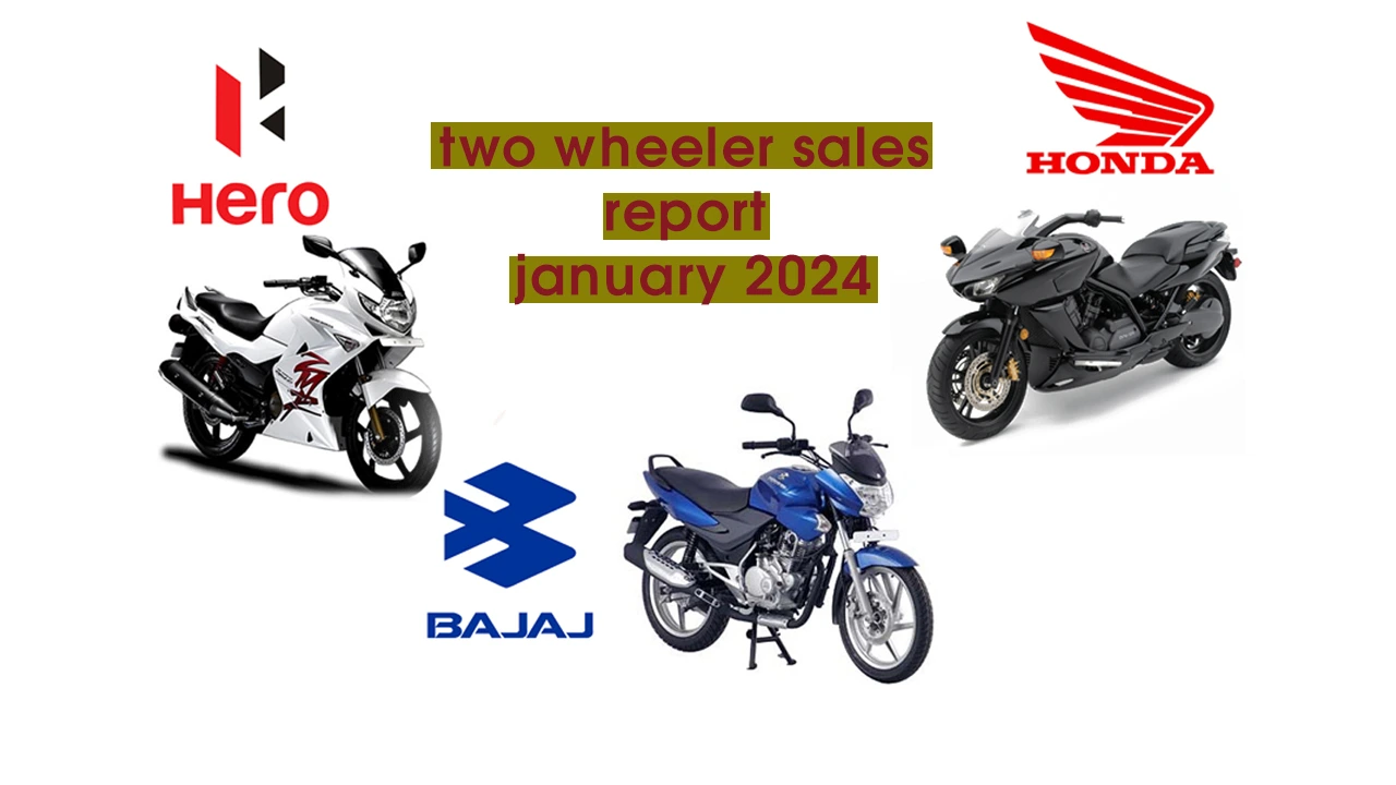 Two wheeler Sales report January 2024 Know the sales report of top 6